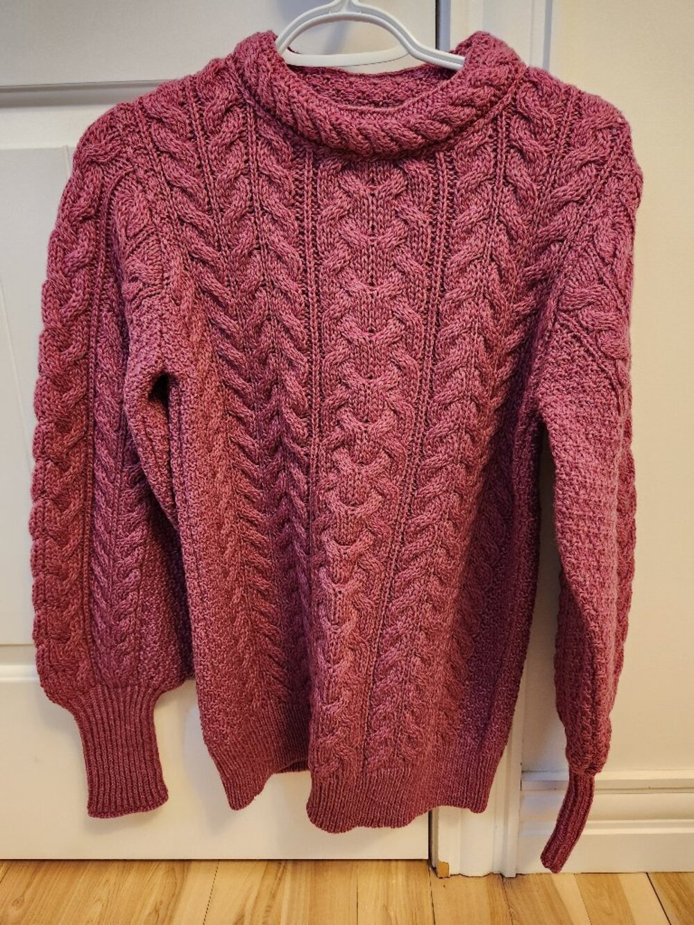 Aran Crafts 100% Merino Wool Sweater